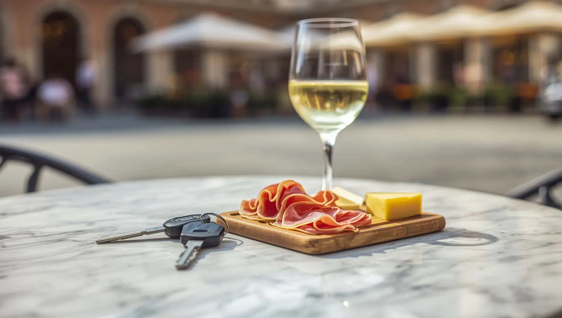 Chiavi e mappa per offerte noleggio a Parma