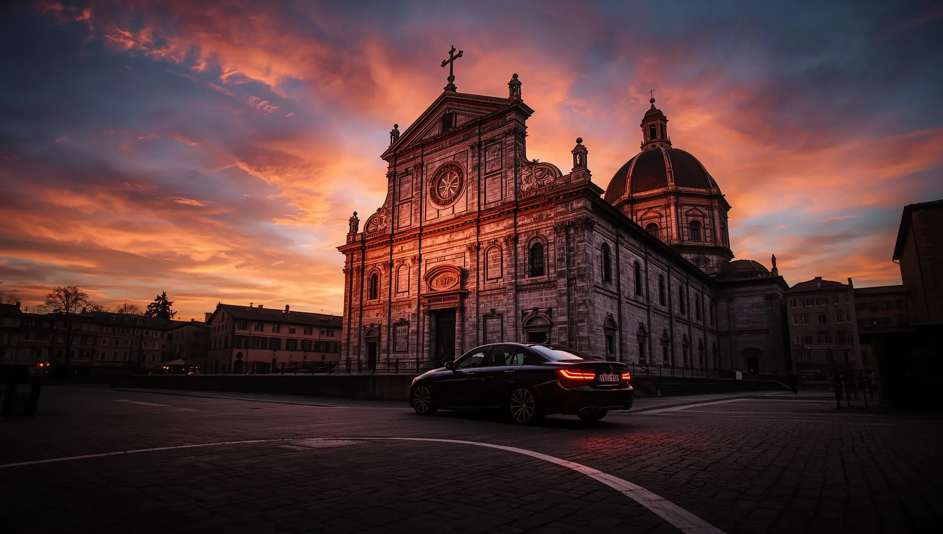 Percorso panoramico verso la costa