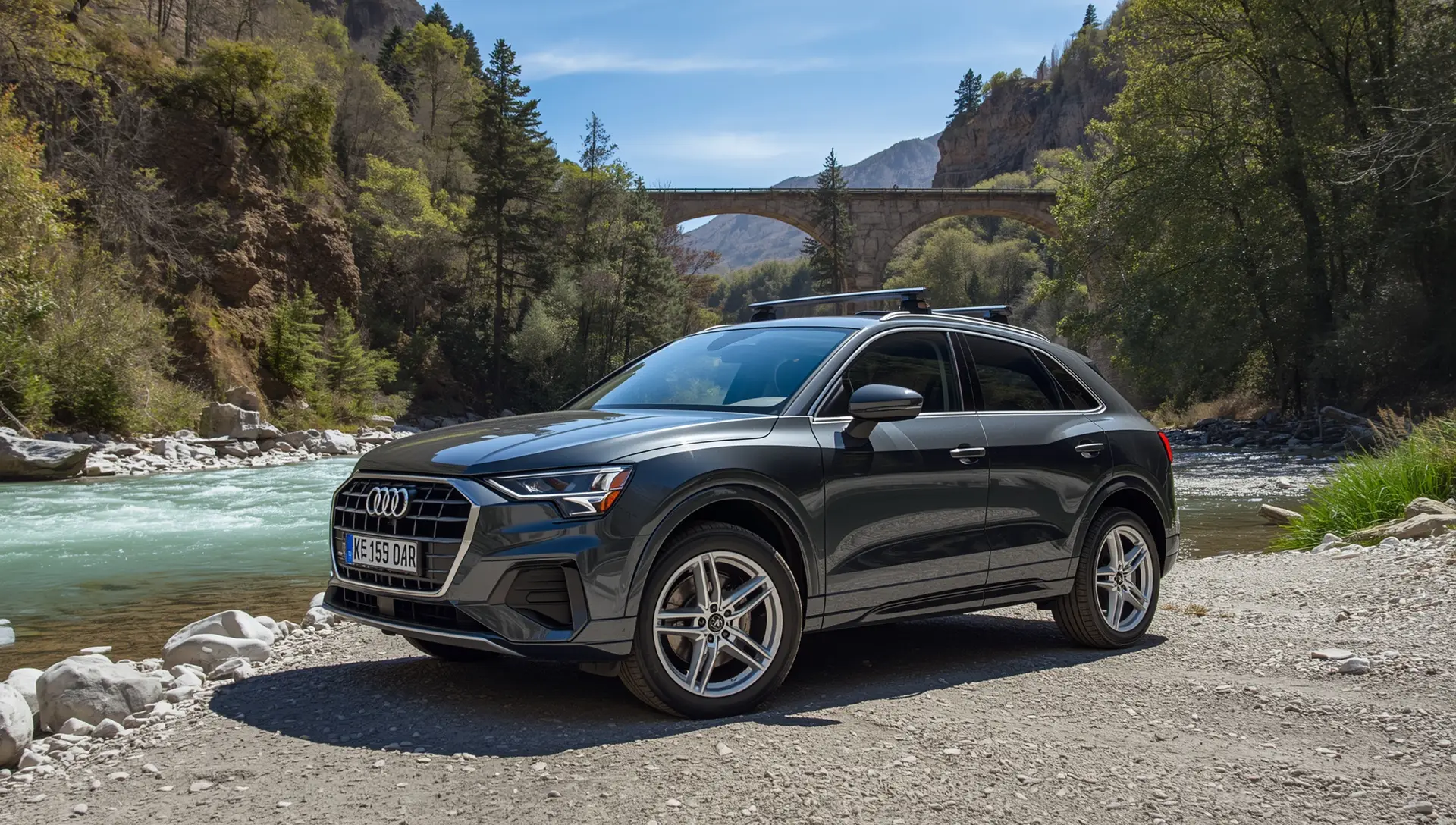 Strada collinare vicino Parma